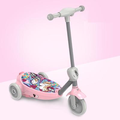 China 3 Year Old And Up Three 3 Wheel Ride On Toys Kids Electric Kick Scooter For Children for sale