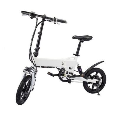 China Multifunctional Hidden Lithium Battery Pedelec Enduro Pedal Aid Electric Bicycle 36v 350w 250w Mini Folding Cheap City Bike Ebike for sale