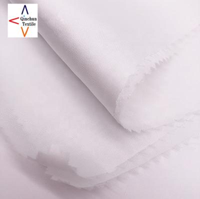 China Thin And Silky Anti-Static White Satin 30d Chiffon Fabric Printing Material For Making Scarf for sale