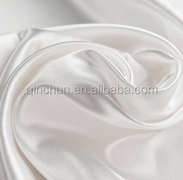 China Antistatic 100% Mulberry Silk Charmeuse Satin Fabric For Sleepwear, Sheet And Pillow Case for sale