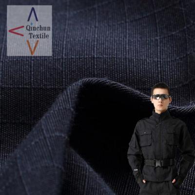 China Fabric Polyester Cotton T/C Ripstop Military Uniform Anti Abrasion Fabric With Raincoat for sale