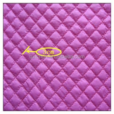 China Waterproof 3 Layer Waterproof Diamond Quilted Fabric Wholesale For Jacket,Padding for sale