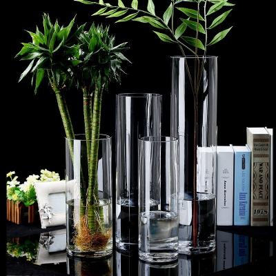 China Contemporary factory produced hot sale glass vase for home decoration for sale