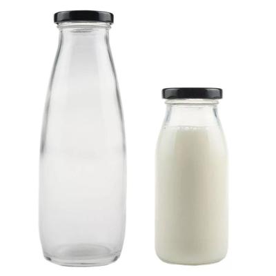 China Cheap Food Textured Thin Size Pressed Shaped Cello For Milkshake Glass Bottle Round Glass for sale