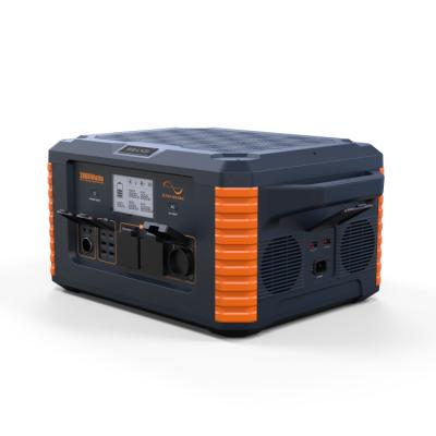 China Manufacturer C Type Super Emergency Mobile Camping Battery 2000W Power Station Rechargeable Portable Solar Generator 2000W 110V 220V for sale