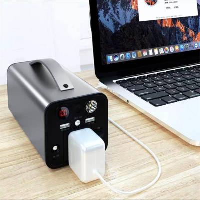 China Central Type C 180W 45000mAh Mini Portable Power Station Bank with 110V 220V AC OUTLET for Home Outdoor Laptop for sale