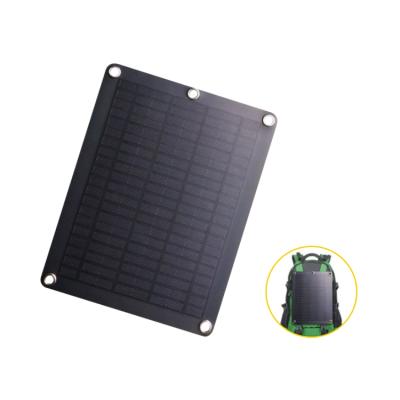 China 5W Outdoor Sports Solar Panel Charger Portable Solar Battery Charger Defender, Backup for Boat Marine Motorcycles Car Truck for sale