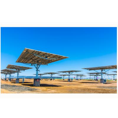 China Full Duel Axsis 5Kw Kit Double 2 Panel 10Kw Aluminum Anodized Controller 3Kw and Mounting Systems Sun Tracking Dual Axis Solar Tracker for sale