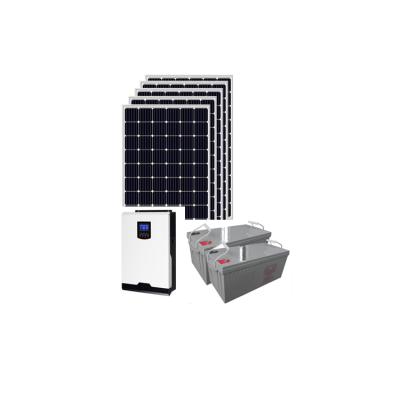 China Home House Energy Homes 5 Kw Panel Power Plant National Price 1Mw Complete Solar System For Houses for sale