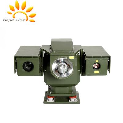 China Vehicle Mounted PAN-TILT IR Laser Illumination Camera With 1km IR Distance for sale