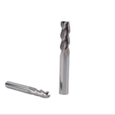 China Low Cost Cylindrical Steel Cutter 55 Degree 3-Edge Tungsten Steel Milling Cutter for sale