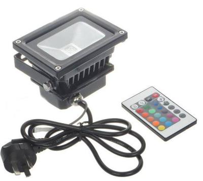 China High Power Outdoor LED Flood Light 10 Watt Color Changing Cool White AC 85V - 265V for sale