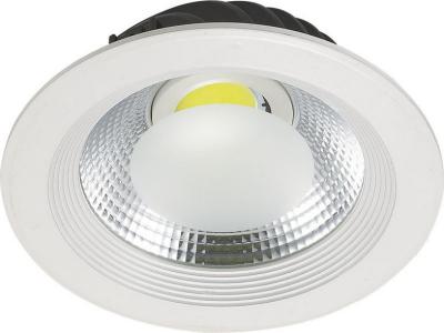 China 2850Lm COB LED Recessed Downlight 30W High Brightness Soft Light 3000K - 6500K for sale