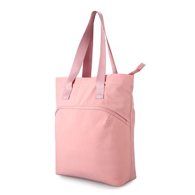 China Designer Tote Bags Logo Pink Custom Tote Bag Worthfind 2022 Summer Solid Color Casual Women High Capacity Waterproof for sale