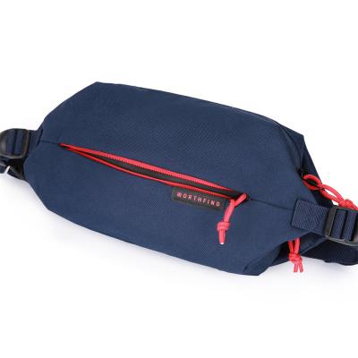 China Water Proof Worthfind Brand Woman Waist Bag Famous Solid Color High Quality Waist Bags Waterproof Waist Bag for sale