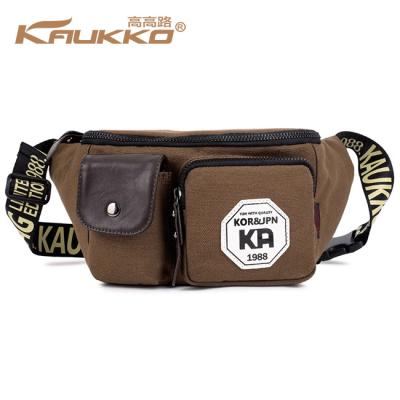 China No Smell Vintage Outdoor Sports Canvas Small Cross - Body Bag For Men And Women for sale