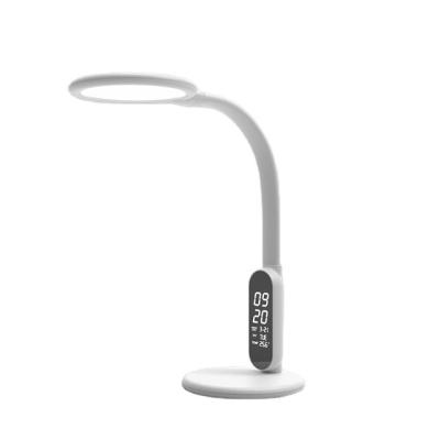 China Modern High Quality Smart Flexible Adjustable LED Touch Switch Digital Display Eye Protection Desk Lamp For Student Reading Writing for sale