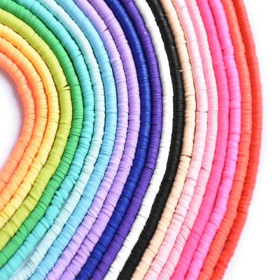 China DIY Amazon Mixed Color Polymer Clay Beads Loose For DIY Pure Jewelry Making Craft for sale