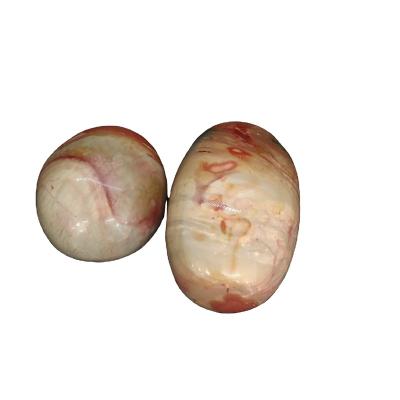 China Natural Ocean Healing Jasper China Feng Shui Agate Home Decoration Polishing Oval Gift for sale