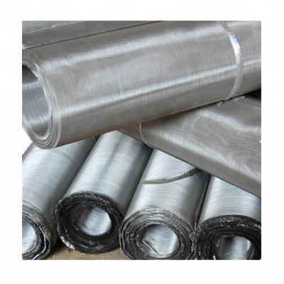 China Screening And Testing Low Price 100 Micron Woven Stainless Steel Wire Mesh for sale