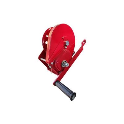 China Direct Wholesale Worm Gear Winch Mini Boat Good Quality Manual Winch for sale