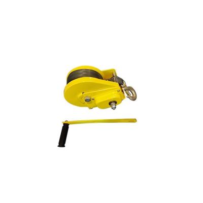 China High Tenacity Boat 1 Ton Hand Winch Crank Handle , Heavy Duty Hand Cable Winch for sale