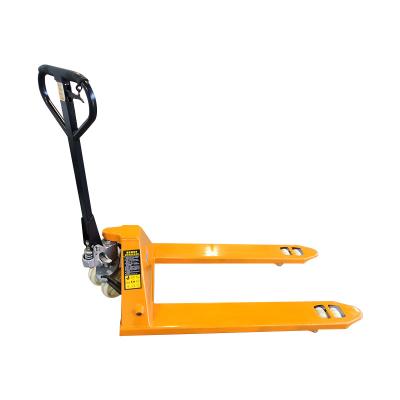 China Heavy Industry Hydraulic Hand Pallet Truck Manual Hand Forklifts Casting Trolley Jack Pallet Pump Truck for sale