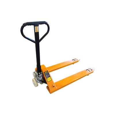 China China Supplier High Quality Heavy Industry 2.5 Tons 3ton Double Warehouse Decompression Pallet Truck Hand Manual Hydraulic Pallet Truck for sale