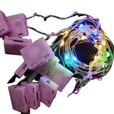 China Plastic+LED+light belt white led string lights battery operated mainly festivals outdoor decoration for sale