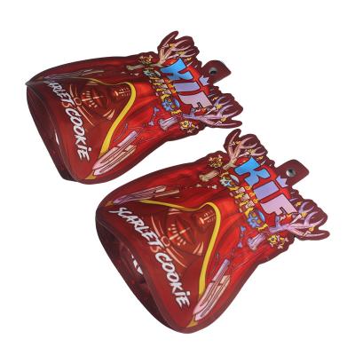 Κίνα Custom Printing 3.5G Ziplock Mylar Bags Die Cut Irregular Shape Pouches προς πώληση