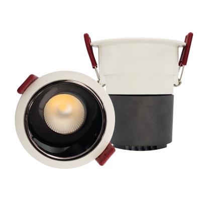 China Anti Glare Ceiling Down Lights Anti Glare LED Hotel Office Down Adjustable Recessed Mounted Outdoor Ceiling LED Downlights Spot Light 10W 15W Spot Light for sale