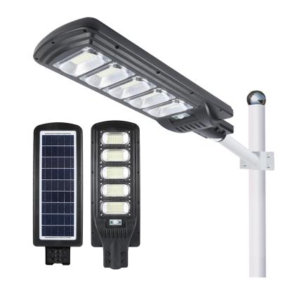 China ROAD Hot Sale Outdoor Cool White 50W 100W 150W 200W 250W Motion Sensor Waterproof IP65 Integrated All In One Solar LED Street Light for sale