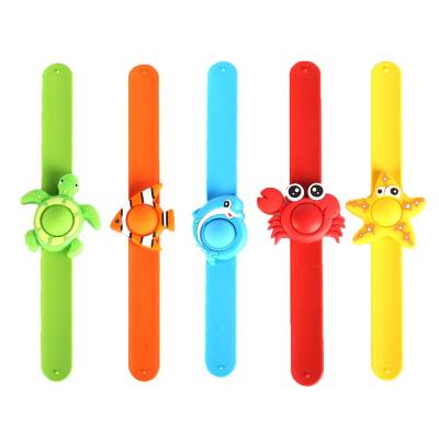 China Stocked Silicone Cartoon Anti Mosquito Repellent Bracelet For Kids for sale