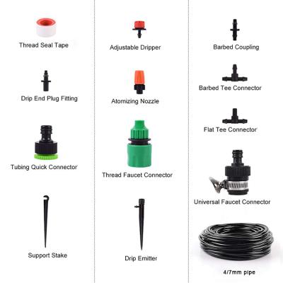 China Zonpp Agricultural DIY Irrigation Home Garden Greenhouse Lawn Irrigation Micro Sprinkler Garden Irrigation Kit Drip Irrigation System Watering Kits for sale