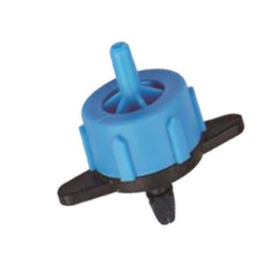 China PUSU Plastic Irrigation Emitter PC Flow Device Pressure Compensating Drip Irrigation for sale