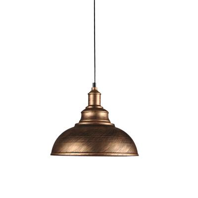 China Vintage Rustic Metal Lamp Hotel Product Lighting Copper Traditional Home Style Decorative Lighting Pendant Light for sale