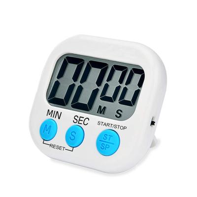 China Electronic Programming Timing Creative Kitchen Cooking Magnetic Suction Large Screen Digital Electronic Countdown Kitchen Timer for sale