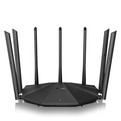 China Tenda AC23 AC2100 Home Dual Band Gigabit 2.4G 5.0GHz Router 2033Mbps Wireless Wifi Repeater With 7 Wider High Gain Antennas for sale