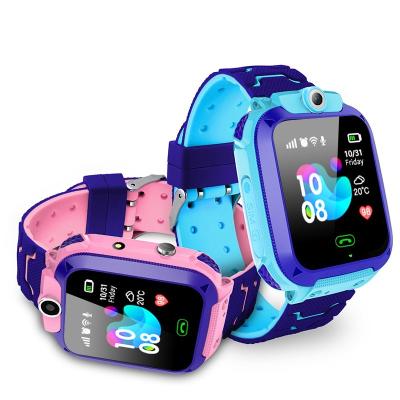 China Newest Kids GPS Smart Watch SOS IP67 Multi-Language Children's Digital Watch Waterproof Deep Cartoon Models LED Digital for sale