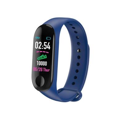 China Smart Waterproof M3 Fitness Wristband IP67 Touch Screen Heart Rate Monitor Sleep Monitoring Detachable Smartwatch PK MI Band Wristbands for sale