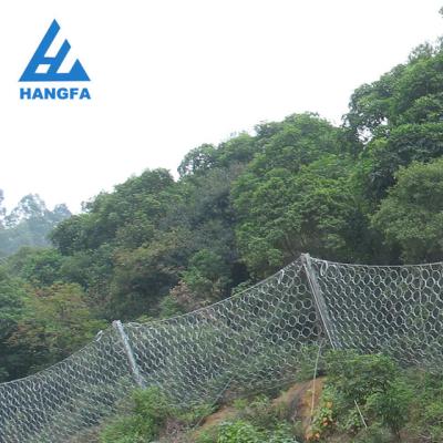 China High Strength Plain Weave RI 1720mpa Ring Rockfall Rock Protection Dynamic Falling Slope Steel Mesh for sale