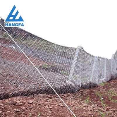 China Plain Weave MO RX 250kj-750kj For Mine Drapery High Tensile Debris Flow Slope Protection Mesh Galvanized Wire for sale