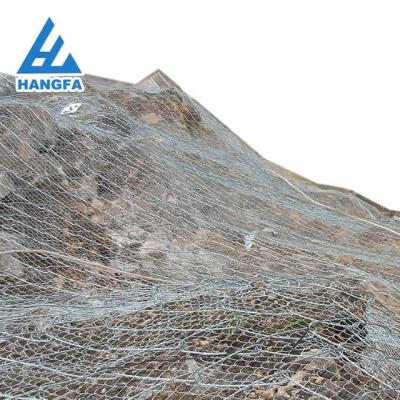 China Plain Weave SNS Natural Hazard Reduction Grid Mesh Rockfall Galvanzied Steel Wire Mesh for sale