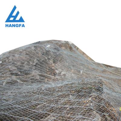 China Plain Weave SNS ISO 9001 and ISO 14001 Trinity Twisted Slope Protection Rockfall Galvanzied Welded Mesh for sale