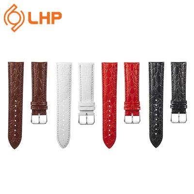 China Black Brown Red White Pattern Luxury Crocodile Leather Soft Leather Bracelet Charm Fashion Bracelet for sale