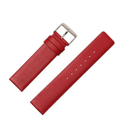 China Leather Made in Italy Elegant and Soft Leather Bracelet Customizable Size Black Red Luxury Square Leather Strap for sale