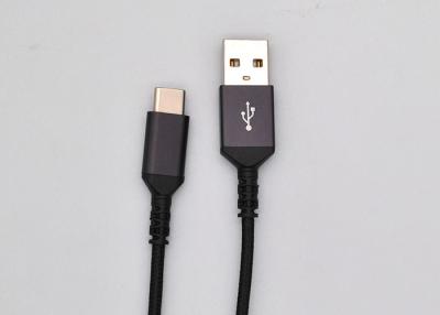 China Aufladungskabel USBs tragbarer Nylonborte USB-allgemeinhinart-c Aufladungskabel für Aufladungs-und Daten-Synchronisierung zu verkaufen