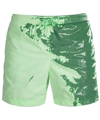 China Casual Summer Men's Casual Beach Pants Heat Sensitive Color-Changing Swim Trunks Shorts for sale