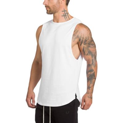 China Newest Brand Summer Brand Men's Curved Patchwork Edge Patchwork Gyms QUICK DRY QUICK DRY Tops Bodybuilding Clothing Fitness Man Tanks Tops for sale