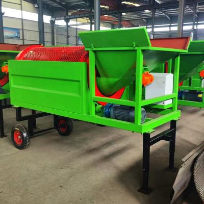 China Customizable Voltage Sand Gravel Sorting Trommel Screen for Australia Mobile Trommel for sale